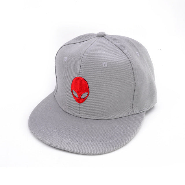 3D Embroidery Cap Alien Pattern