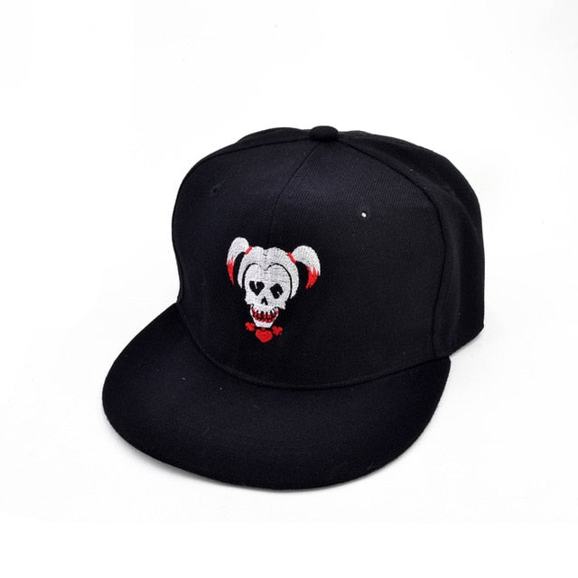 Suicide Squad Harley Quinn Joker Embroidery cap