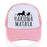 Hakuna Matata letter print caps