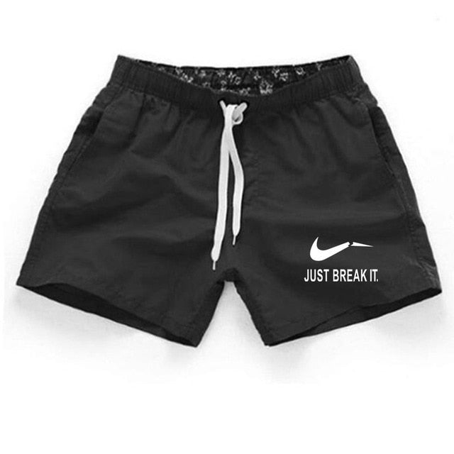 JUST BREAK IT printing Shorts