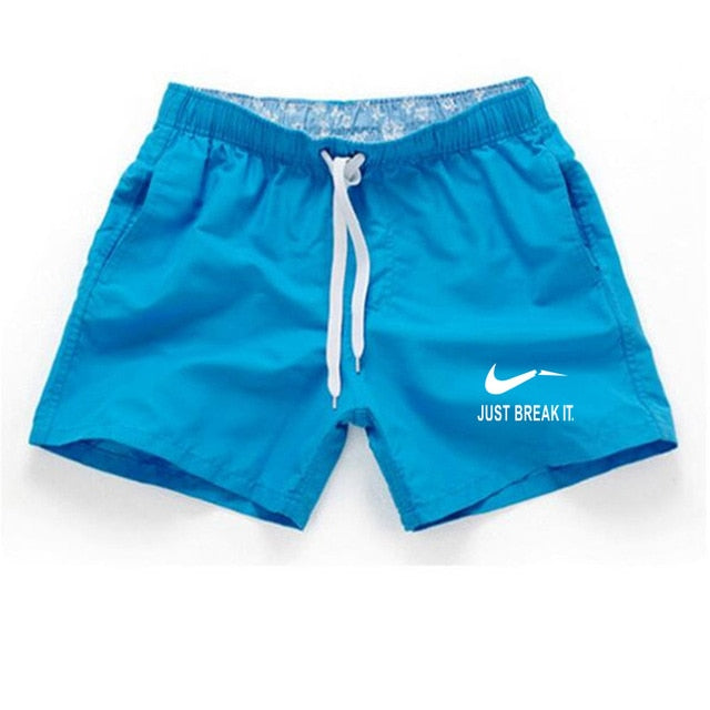 JUST BREAK IT printing Shorts