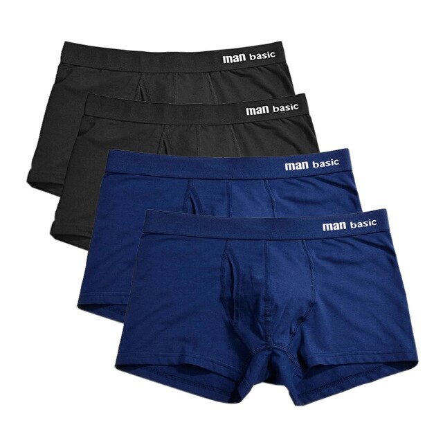 4 pcs/lot Underwear Boxer