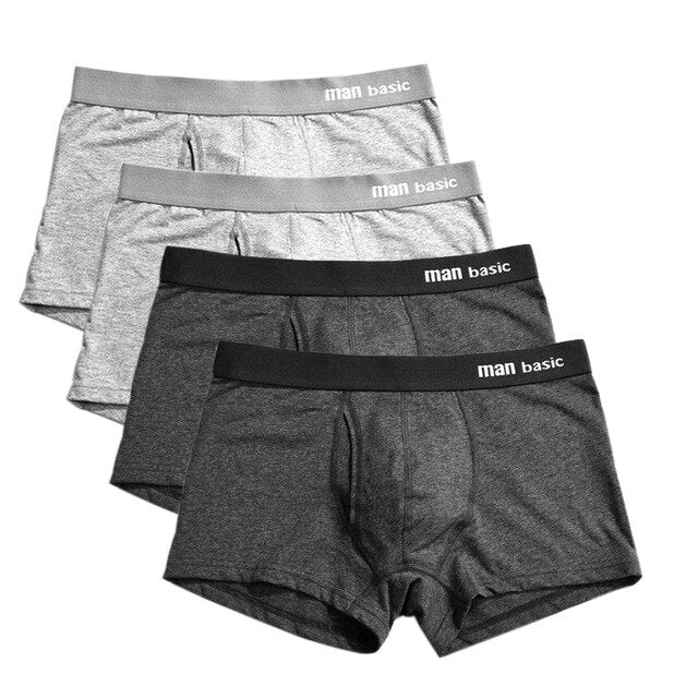 4 pcs/lot Underwear Boxer