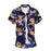 Casual Male Flower Print Beach Holiday Camisa Shirt