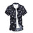 Casual Male Flower Print Beach Holiday Camisa Shirt