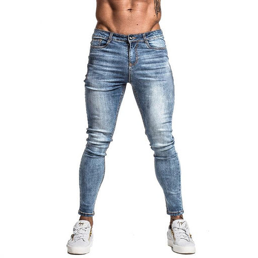 Men's Skinny Jeans Faded Blue