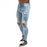 Men's Skinny Stretch Repaired Jeans Dark Blue