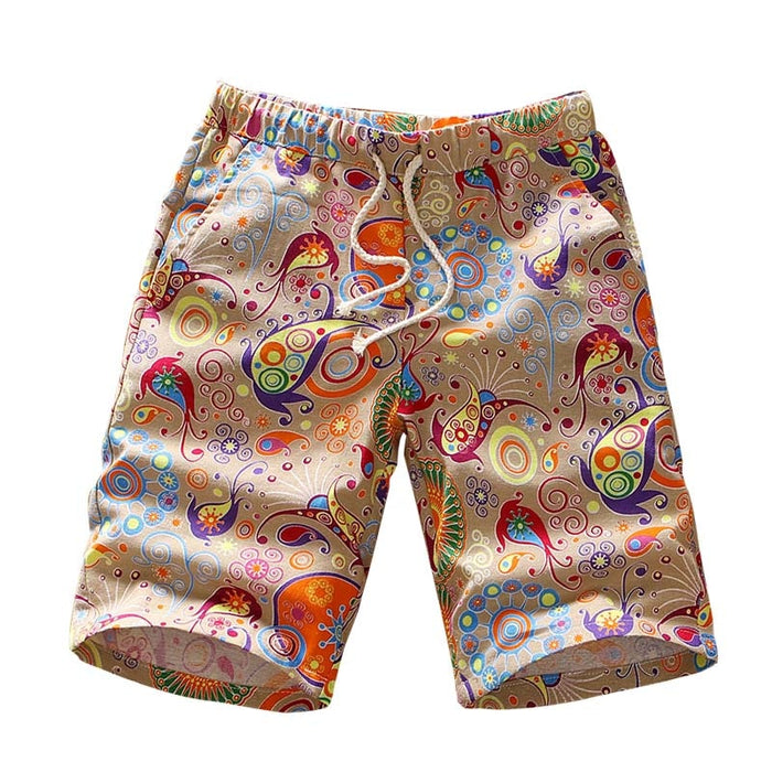 Japanese Harajuku Personality Printed Casual Shorts