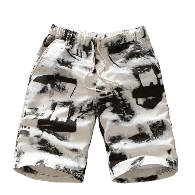Japanese Harajuku Personality Printed Casual Shorts