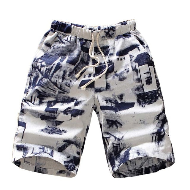 Japanese Harajuku Personality Printed Casual Shorts