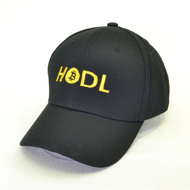 HODL Bitcoin Hat 100%Cotton Dad cap