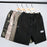 Elastic Waist Camouflage Shorts