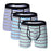 3Pcs/lot Long Underwear Boxer
