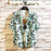 Pineapple Printed Beach Hawaii Short Sleeve Shirt